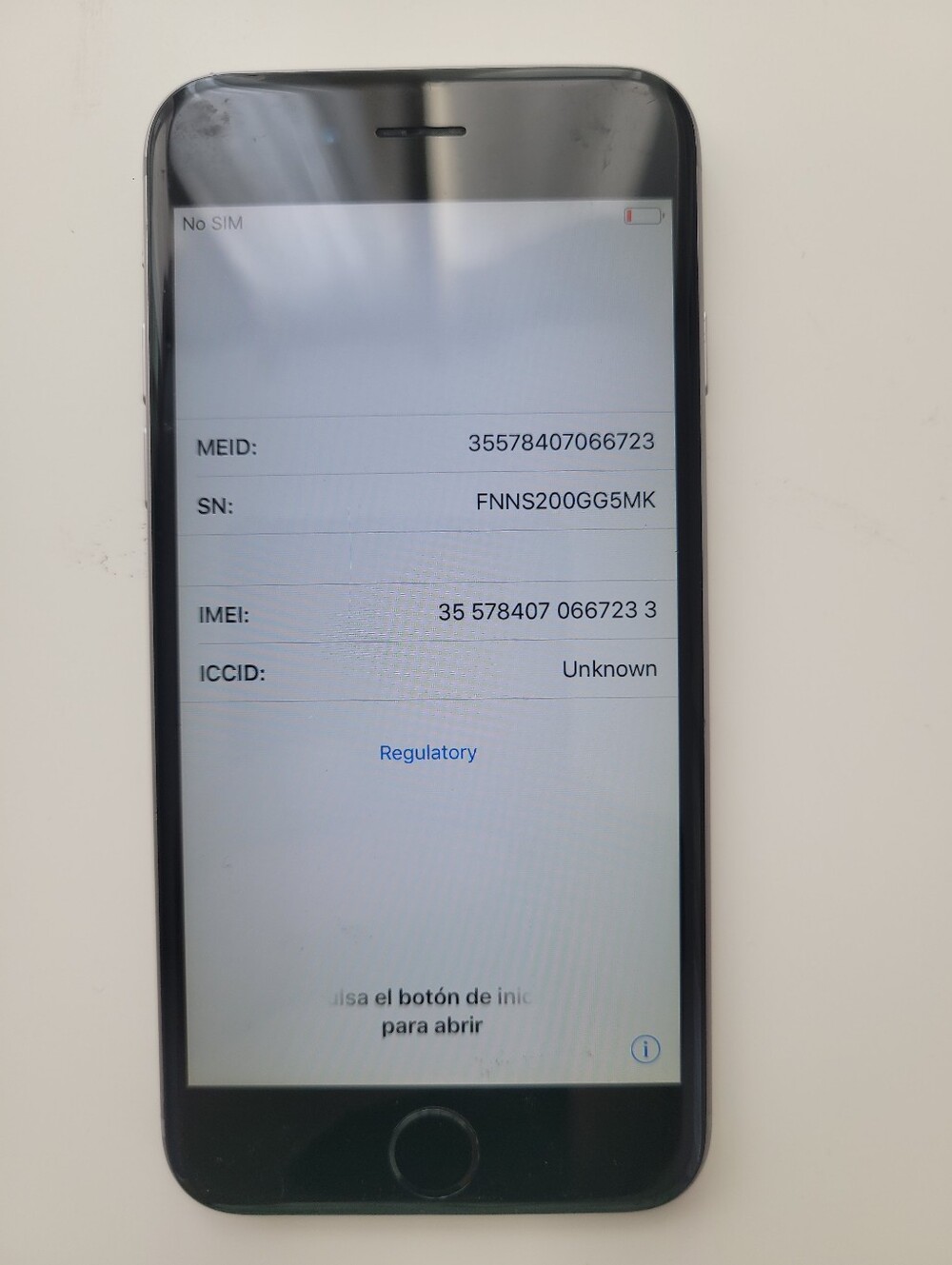Apple iPhone 6 in Space Gray Used Unlocked 128 GB **AJ**